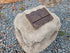 Memorial Rock Urn 2062 Large Double Natural Riversand