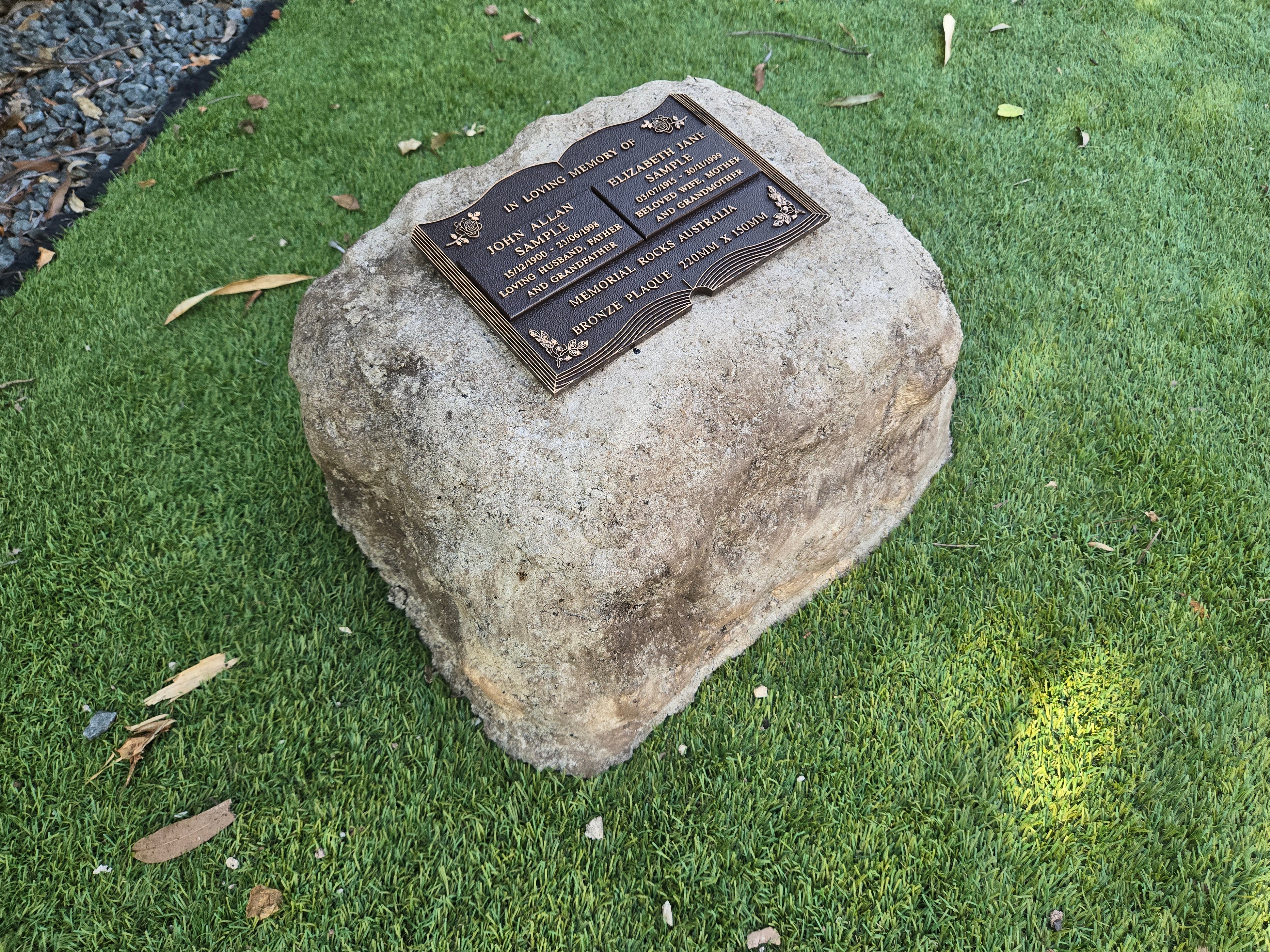cremation rock urn