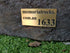 Memorial Rock Urn 1633  Large Black